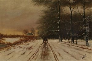 Hest Og Vogn, Vinter