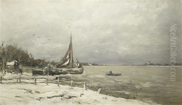 Winter Coastal Scene - view 1
