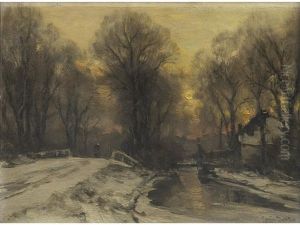 A Winter Scene A Winter Scene