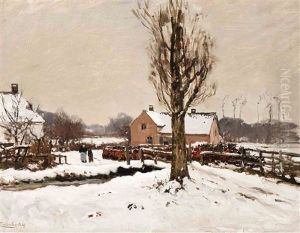 The Biljoen Estate In Velp In Winter