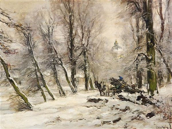 Winter Im Schlosspark - view 1