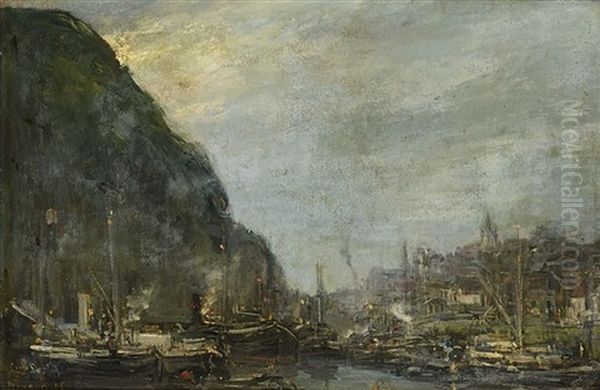 The Harbour Of Bergen - view 1