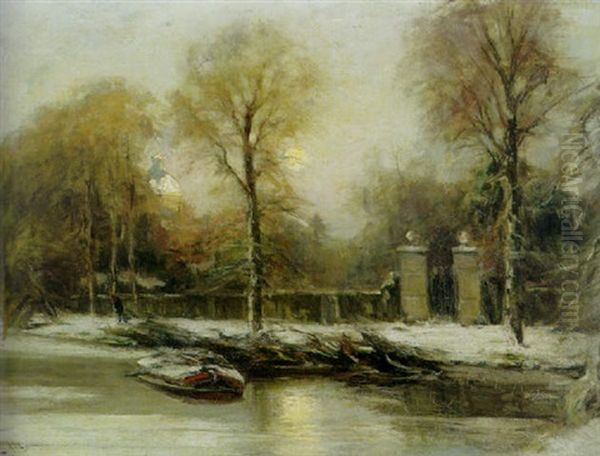 View Of Huis Ten Borch In Winter, The Hague - view 1