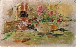 Donna Tra I Fiori by Ezechiele Acerbi