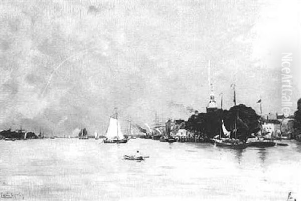 A View Of The Merwede Near Dordrecht - view 1