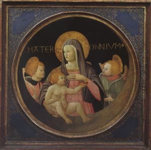 Mater Omnium. Madonna Mit Kind Und Engeln by Apollonio di Giovanni