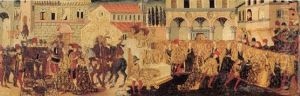 The Continence Of Scipio by Apollonio di Giovanni