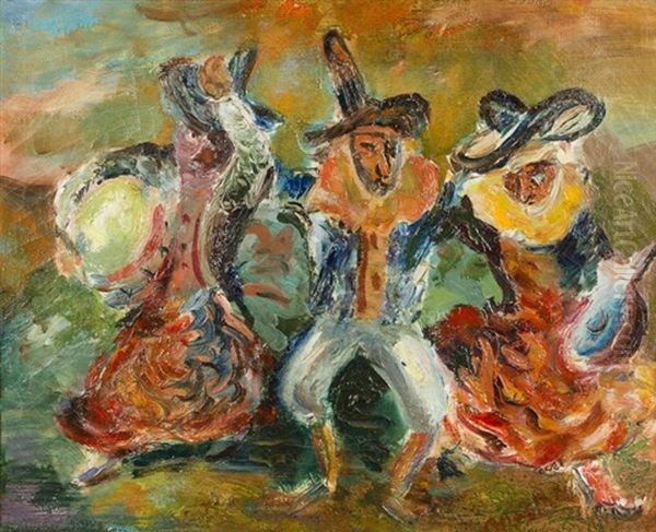 Les Saltimbanques - view 1