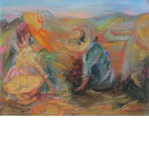Gleaners by Gigorii (Gregoire) Apostoli
