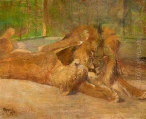 Lowenpaar by Carl Heinrich Wilhelm Appel