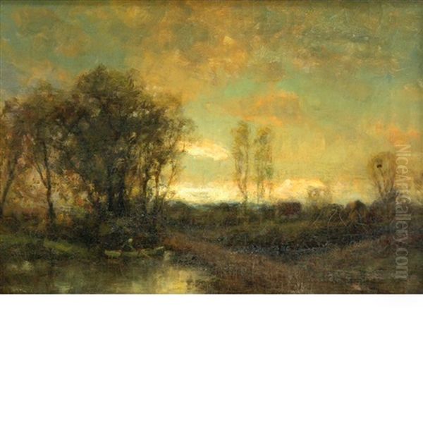 Landscape At Dusk - view 1