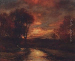Landscape At Sunset Landscape At Sunset