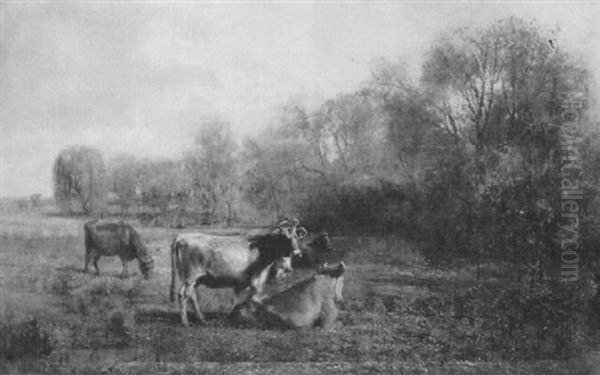 Cows In A Landscape - view 1