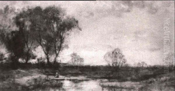 Figure In Landscape - view 1