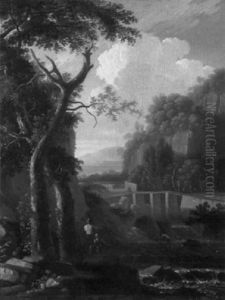 Landscape With Figures by Bartholomeus Appelman