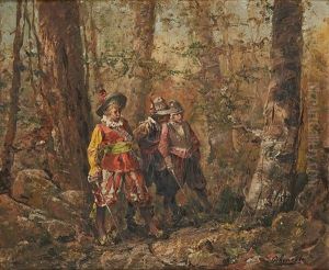 Mousquetaires En Foret Mousquetaires En Foret