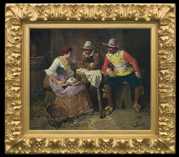 In A Tavern - Musketeers And A Girl - view 1