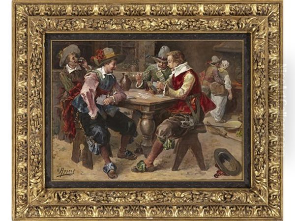 The Card Players - view 1