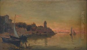 Bord De Mer Anime by Adolphe Appian