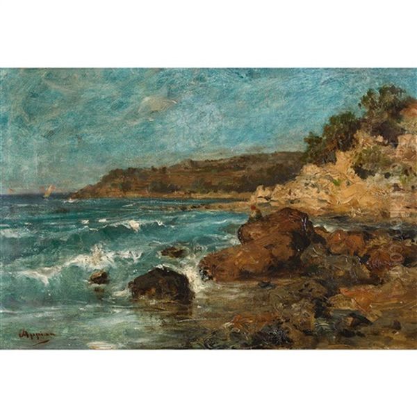 Felsige Kustenlandschaft - view 1