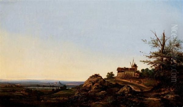 Paysage De La Vallee Du Rhone - view 1