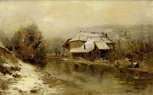 Ferme Sous La Neige - view 1