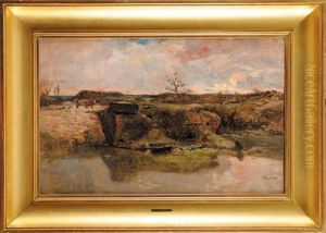 Paysage Aux Falaises by Adolphe Appian