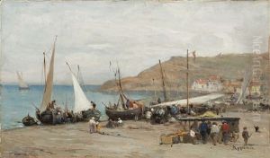 Sudlandischer Fischerhafen