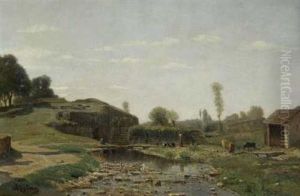 Bauerliches Idyll by Adolphe Appian