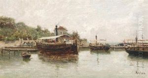 Kleiner Hafen An Der Sudfranzosischen Kuste Kleiner Hafen An Der Sudfranzosischen Kuste