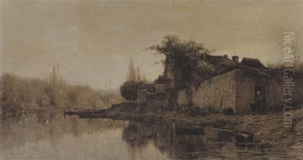 Landschaft An Den Ufern Der Ain - view 1