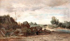 Enfants Au Bord De La Riviere Enfants Au Bord De La Riviere
