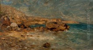 Bords De Mer Mediterranee by Louis Appian
