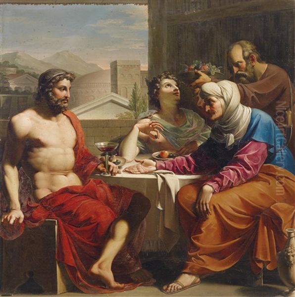 Jupiter Und Merkur Bei Philemon Und Baucis - view 1