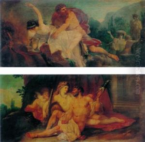 The Rape Of Persephone by Andrea, the Elder Appiani
