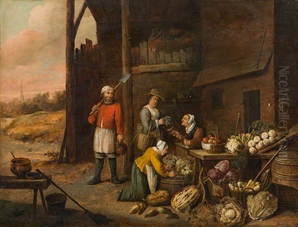 Vegetable Seller - view 1