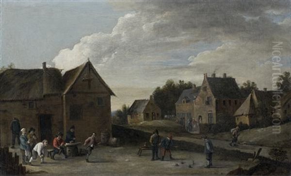 Les Joueurs De Boules - view 1