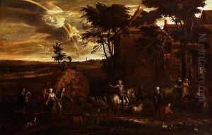 Le Retour Des Moissons by Thomas Van Apshoven