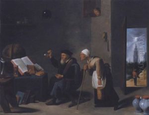 Interieur De Medecin by Thomas Van Apshoven