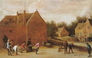 Le Jeu De Quilles by Thomas Van Apshoven
