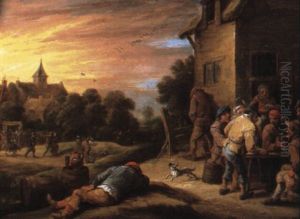 Fete Villageoise by Thomas Van Apshoven