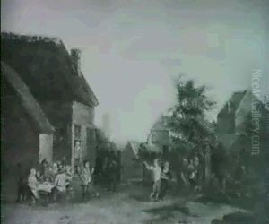 Peasants Outside A Tavern Peasants Outside A Tavern