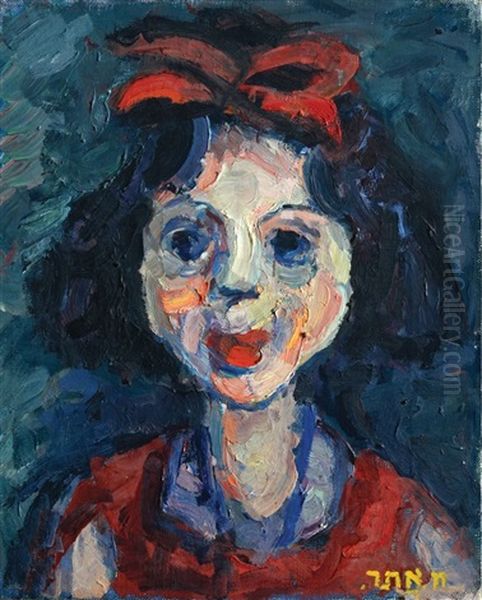 A Girl With Red Headband - view 1