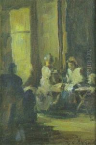 Les Couturieres by Edouard D' Apvril