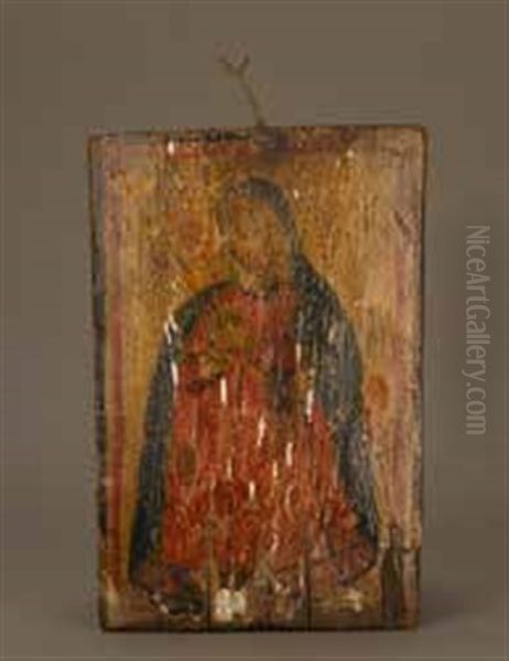 Retablo Of Woman - view 1