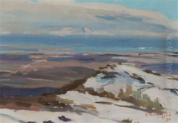 Lac Sevan En Hiver - view 1