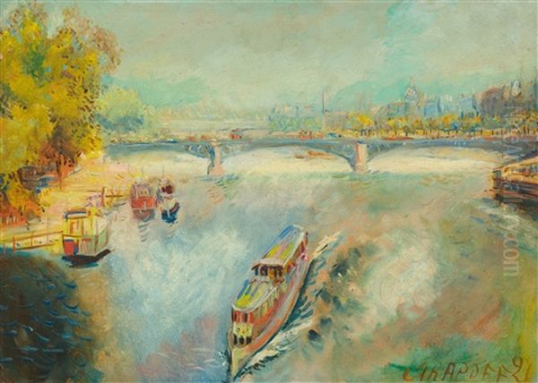 Bateau Sur La Seine - view 1
