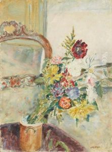 Bouquet De Fleurs by Alexis Paul Arapov