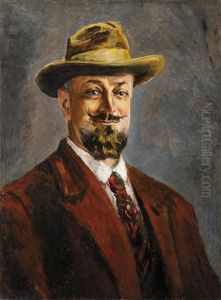 Portrait D'homme by Alexis Paul Arapov