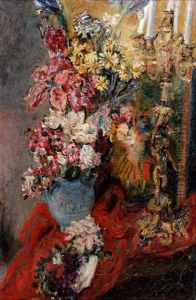 Bouquet De Fleurs Au Chandelier